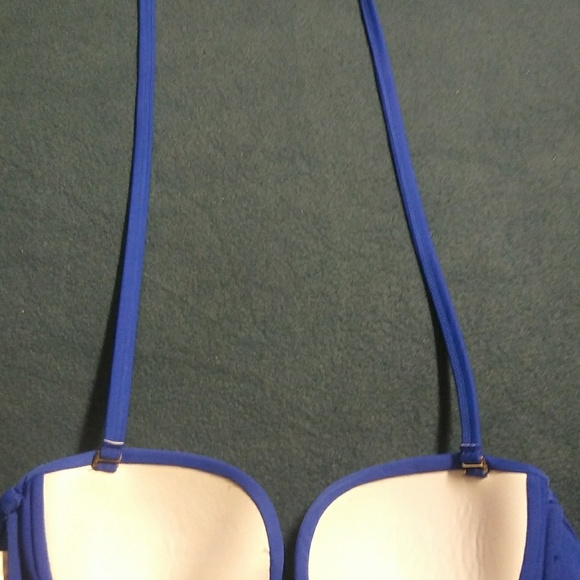 Bikini/Bra/Halter w Coral/Lapis/Turquoise Charm - Picture 4 of 5